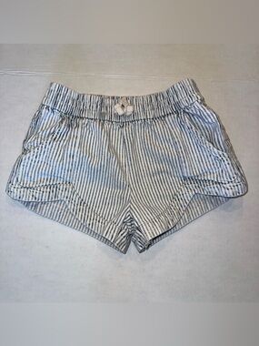 Billabong Blue and White Striped Girls’ Shorts